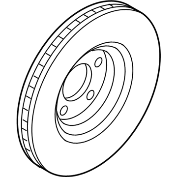 Ford F2GZ-1125-E Rotor Assembly - Brake