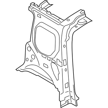 Ford KT1Z-1727791-B PANEL ASY - REAR QUARTER - INN