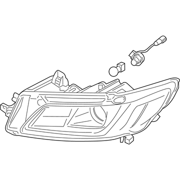 Ford GD9Z-13008-M LAMP ASY