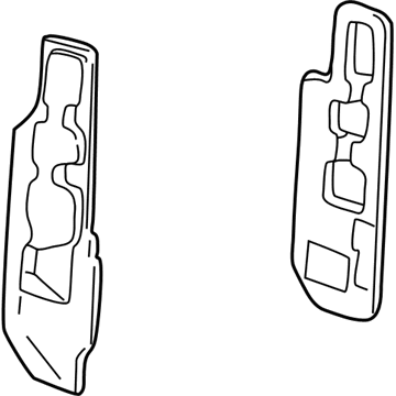 Ford YC3Z-25023A60-AA Insulator - Cowl Panel