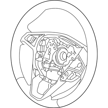 Ford G2GZ-3600-AN Steering Wheel Assembly