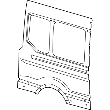 Ford BK3Z-61279D46-A Panel - Body Side - Rear