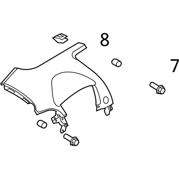 Ford BA1Z-78044F58-BB Cover