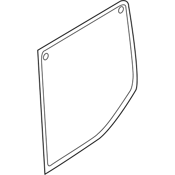 Ford BK3Z-6129701-M Glass - Quarter Window