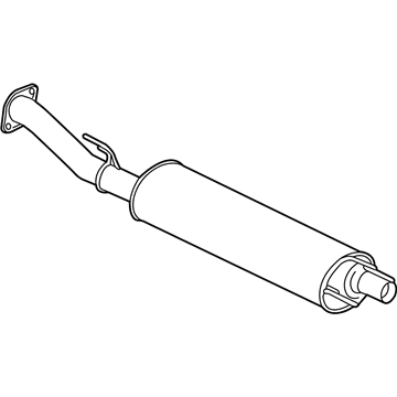 Ford CK4Z-5230-D Rear Muffler Assembly