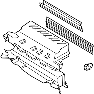 Ford GV4Z-8475-B Shutter Assembly - Radiator Control