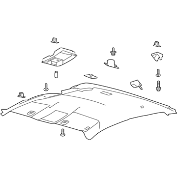 Ford KB3Z-2151916-BA HEADLINING - ROOF