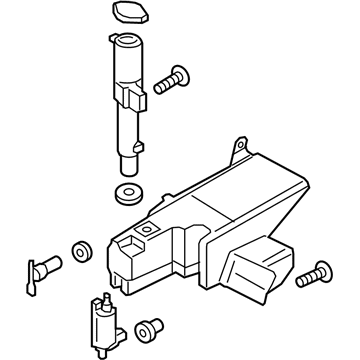 Ford HC3Z-17618-A Reservoir - Windshield Washer