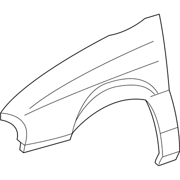 Ford Freestar Fender - 6F2Z-16005-AA