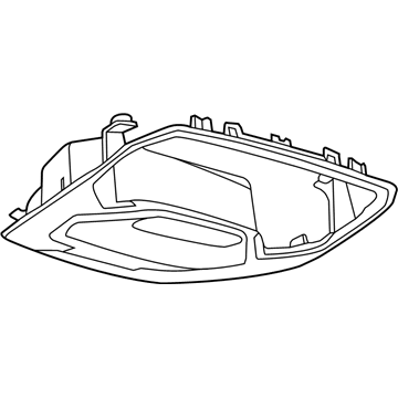 Ford FJ5Z-78519A70-AB Console Assembly - Overhead