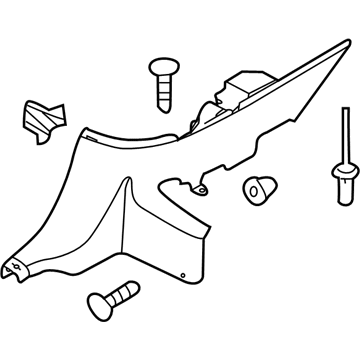 Ford AR3Z-7631013-AA Trim Assembly - Quarter