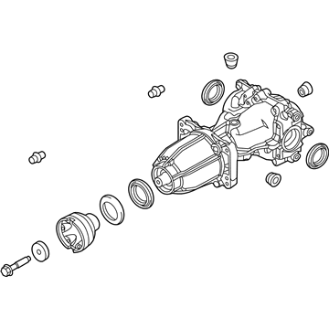 Ford S-154-D Axle Assembly - Rear