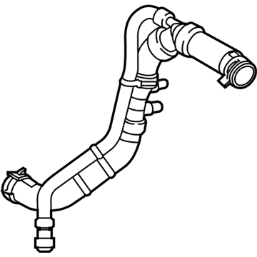 Ford Explorer Cooling Hose - BB5Z-8286-L