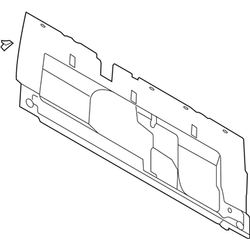 Ford KB3Z-2640374-AA PANEL - TRIM