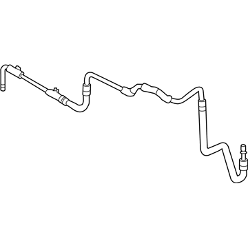 2009 Ford Edge Oil Cooler Hose - 9T4Z-7C410-A