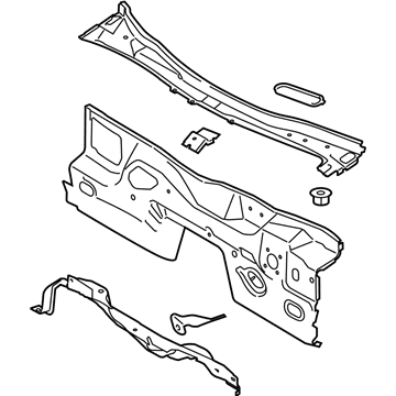 2015 Ford Mustang Dash Panels - FR3Z-6301610-B