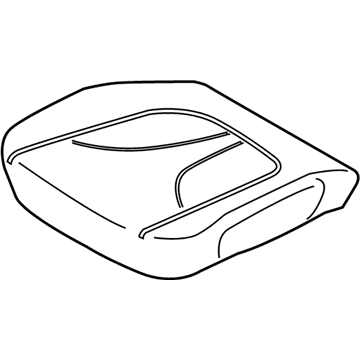 Ford FA1Z-5862901-DD Seat Cushion Cover Assembly