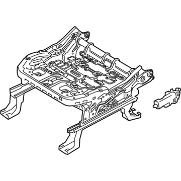 Ford FA1Z-9661710-F Track Assembly - Seat