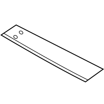 Ford JL7Z-78255A34-AA Moulding - Door Window Frame