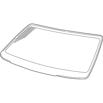 Ford 3W1Z-5403100-CA Windshield Glass