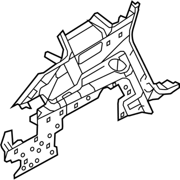 Ford DE9Z-7431013-AB Trim Assembly - Quarter