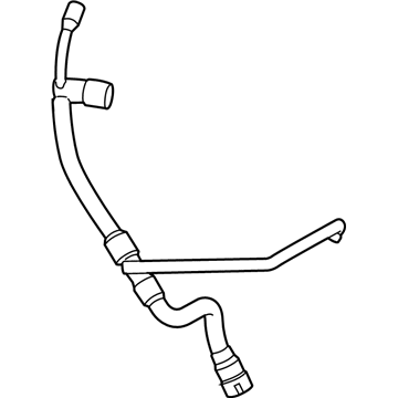 Ford F1FZ-8B504-E Hose - Turbocharger To Intercooler