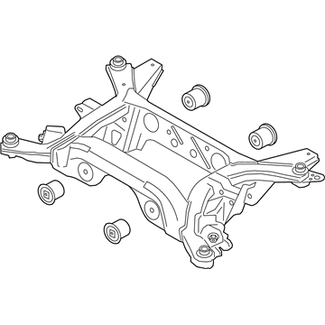 Ford Rear Crossmember - JR3Z-5035-E