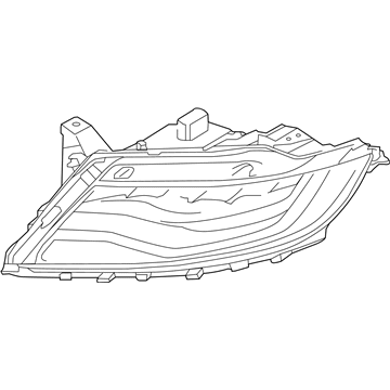 Ford GA1Z-13008-A Lamp Assembly