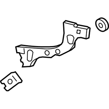 Ford F1EZ-17D943-D Bracket - Bumper Mounting