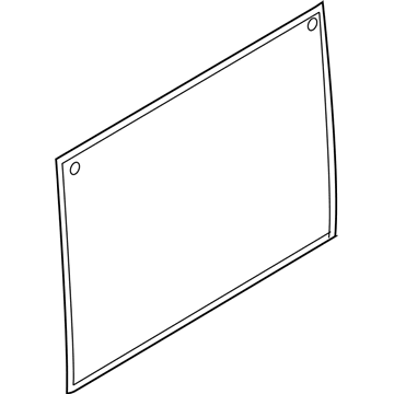 Ford BK3Z-6129710-AF Quarter Window Glass