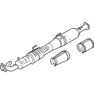 2017 Ford F-550 Super Duty Catalytic Converter - HC3Z-5H270-A