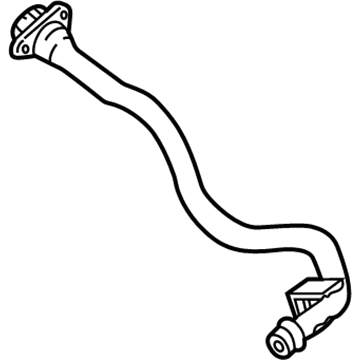 Ford Freestyle Fuel Filler Neck - 5F9Z-9034-BA