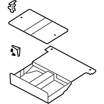Ford 5F9Z-74115A42-AAA Pan Assembly - Intermediate Floor