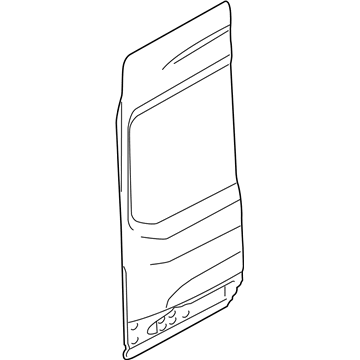 Ford EK4Z-6140011-B Door Assembly - Rear