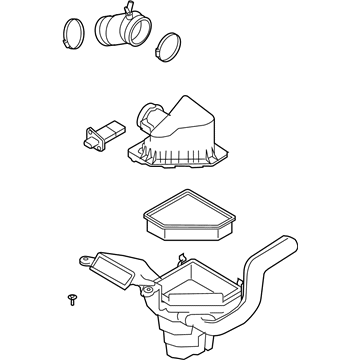 Ford 9S4Z-9600-C Cleaner Assembly - Air