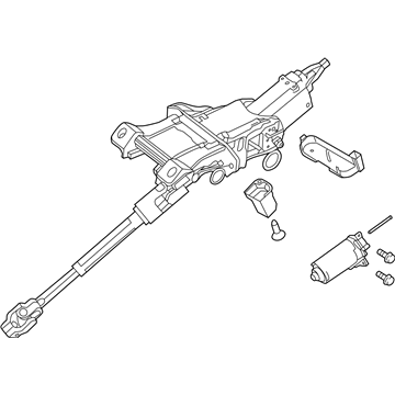 Ford HP5Z-3C529-A Column Assembly - Steering