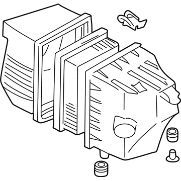 Ford Escape Air Filter Box - 5L8Z-9600-AA