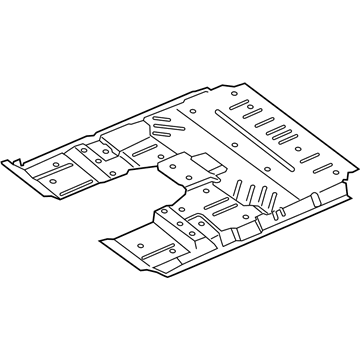 Ford JL1Z-4011135-A Pan Assembly - Floor