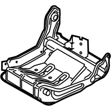 Ford EK4Z-9963160-R Frame And Spring - Rear Seat Cushion