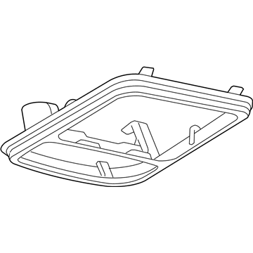 Ford 4S4Z-61044G24-AAB Console Assembly - Overhead