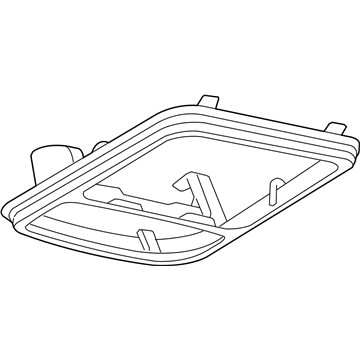 Ford 5S4Z-61044G24-BAB Console Assembly - Overhead