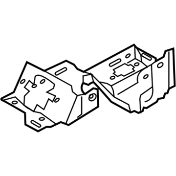 Ford BK2Z-61045B32-F BRACKET - CONSOLE