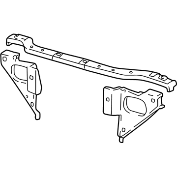 2001 Lincoln LS Radiator Support - XW4Z-16138-AA