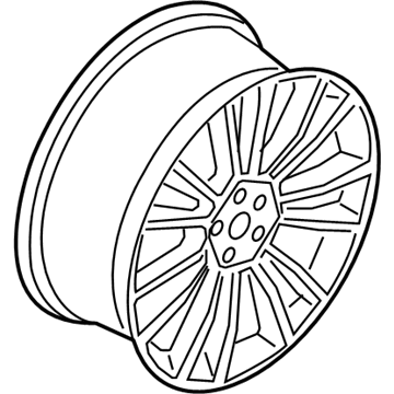 Ford GD9Z-1007-E Wheel Assembly