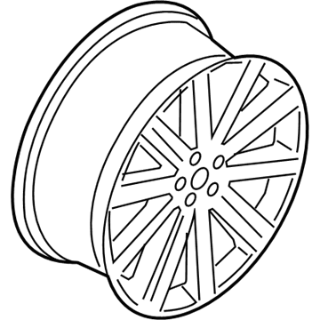 Lincoln Continental Spare Wheel - GD9Z-1007-F