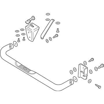 Ford 6L5Z-16450-AD Step Assembly