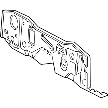 2008 Ford Crown Victoria Dash Panels - 5W7Z-5401610-AA