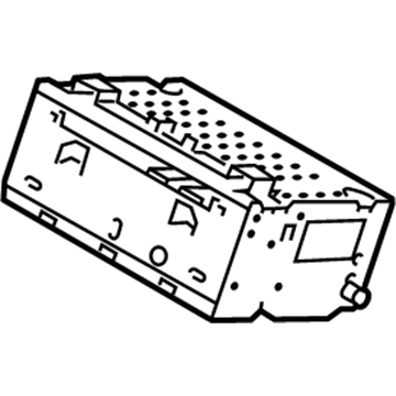 Ford D2BZ-18C869-AD Radio Receiver Assembly