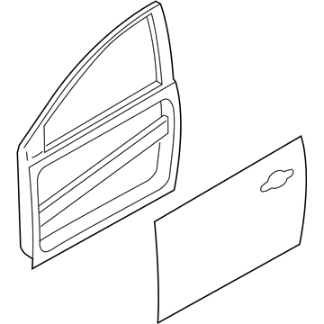 Ford DM5Z-5820124-A Door Assembly - Front