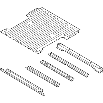 Ford JL3Z-9611215-A Pan Assembly - Floor